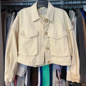 cropped jacket from shein
